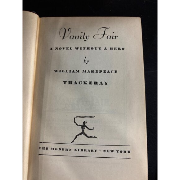Vintage Modern Library Books: "Vanity Fair -All The Kings Men" Thackeray Warren - Picture 7 of 15